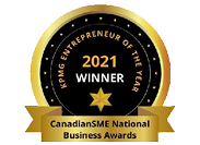 2021 canadian SME award badge