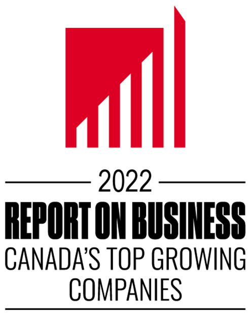 2022 Canada's top growing companies banner
